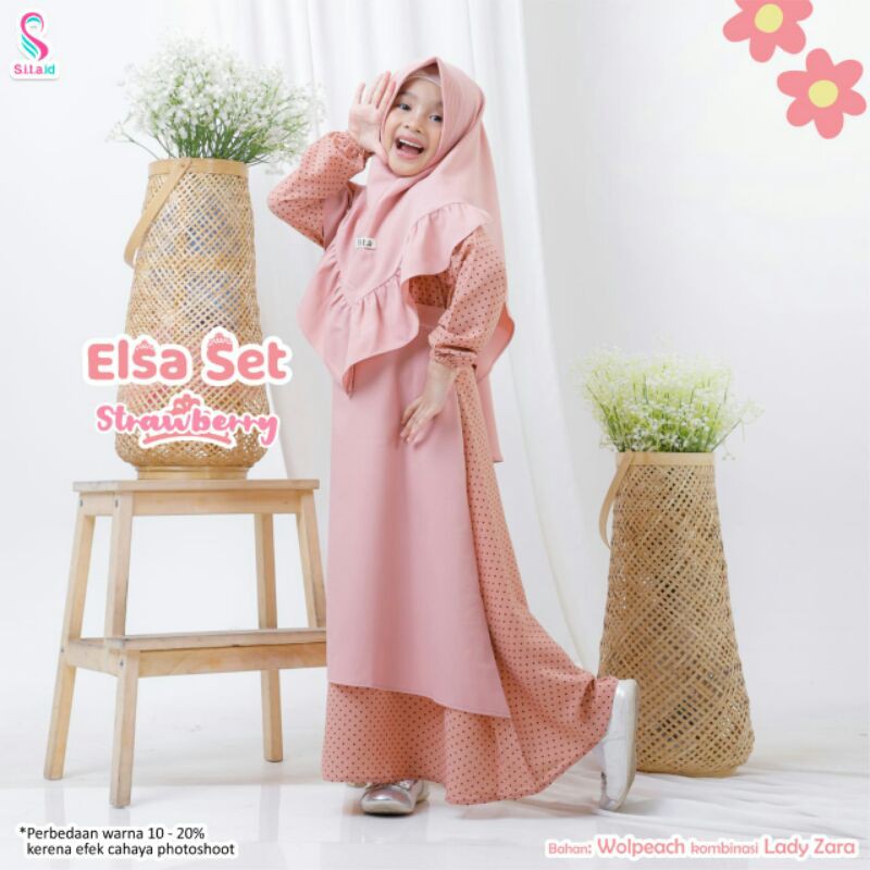 Elsa Set Kids by Sita.id☃️(Open PO 8 Februari - 13 Februari 2021)ready 4-6 minggu