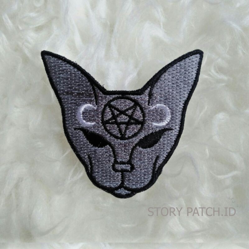 Patch Emblem bordir Jahit Golf Wang Uk 7,5cm Aksesoris Patch Lucu Patch On Sweater Jaket Topi