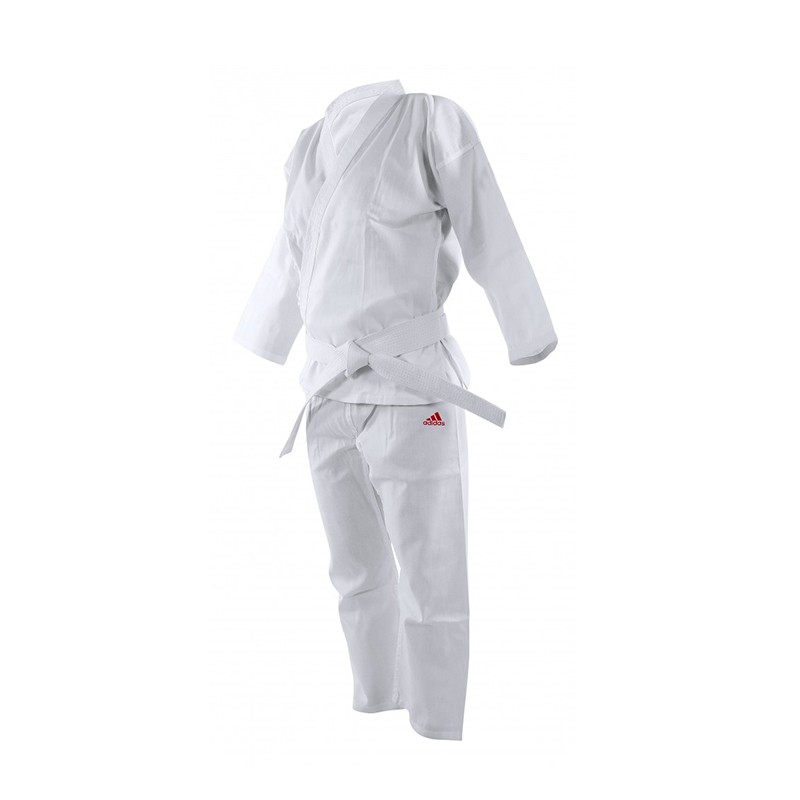 Adidas Karate Gi Adistart For Beginner with Belt - Baju Kumite Karate Untuk Anak Pemula (LOGO MERAH)