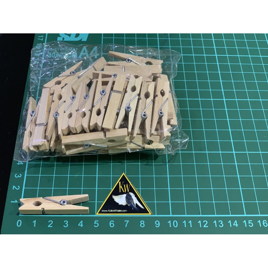 Jepit Walet Kayu Kecil 4,5 cm Untuk Jepit Cetakan Sarang Walet / jepit walet / jepit sarang walet / 