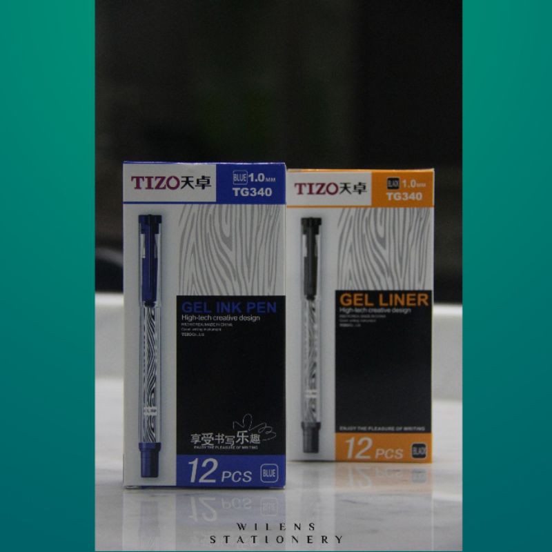 

PULPEN GEL 1.0 / PULPEN GEL LINER / MERK TIZO