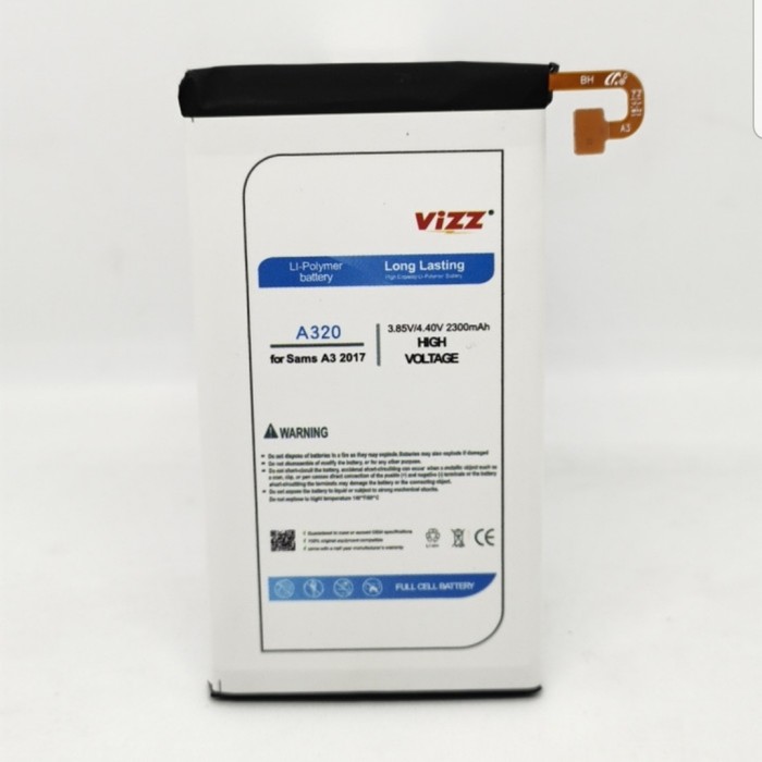 BATERAI VIZZ SAMSUNG A3 2017 / A320