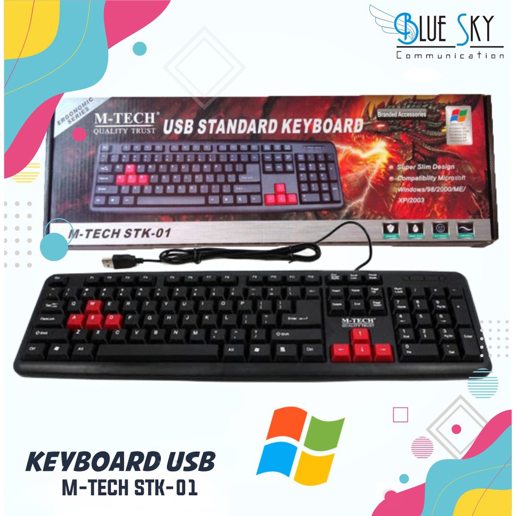 KEYBOARD USB M-TECH STK-01