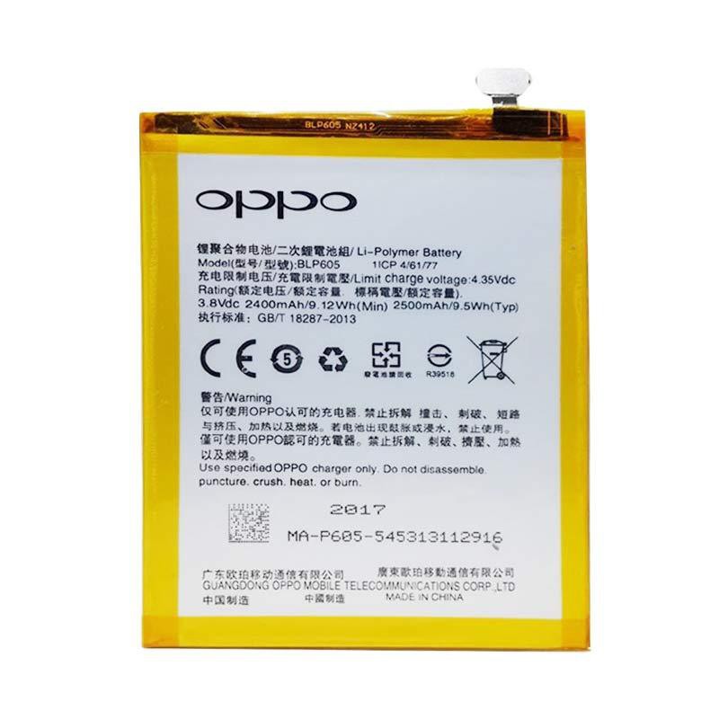 Battery batterai baterai OPPO F1 F1F BLP 605 ORIGINAL