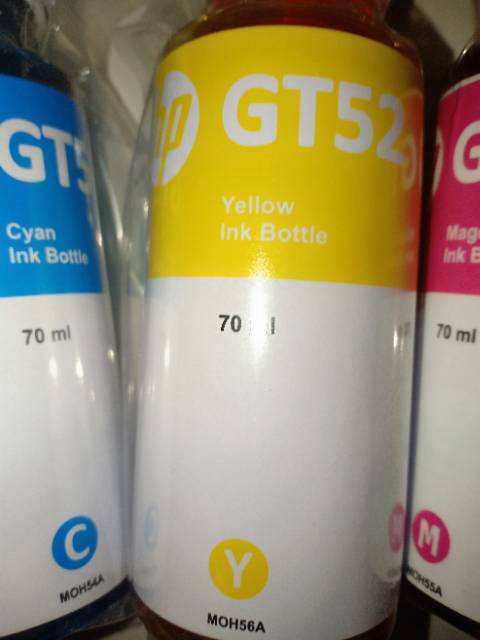 Tinta HP GT 51 GT53 &amp; GT 52 GT52 Compatible