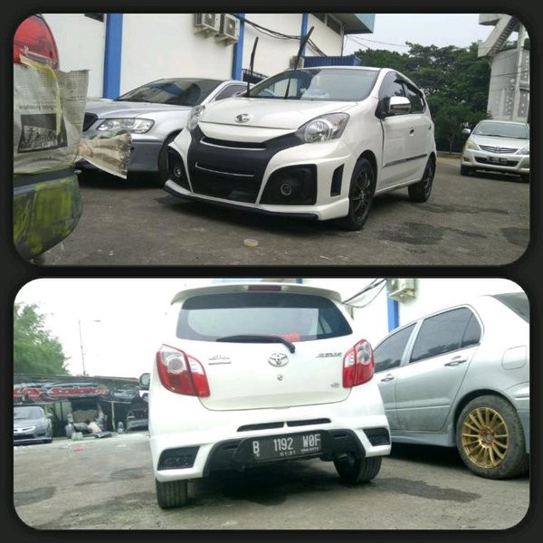 BUMPER bodykit agya ayla custom