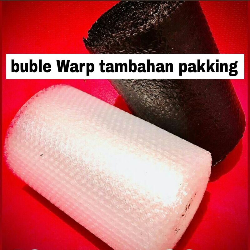 bubble wrap tambahan paking extra aman anti pecah