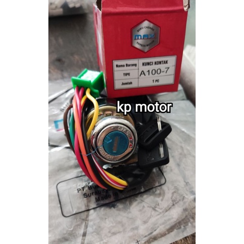 Kunci kontak A-100 A7-A10 pnp TRS & GP
