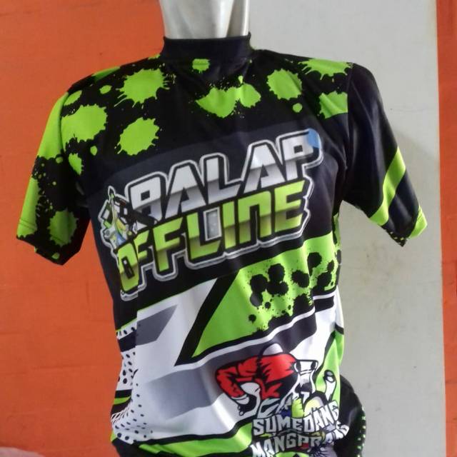 Jersey Custom Printing Jersey Sepeda Motor Cros