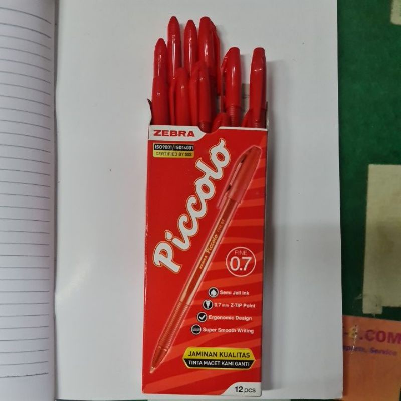 

Pulpen Zebra Picolo 0.7