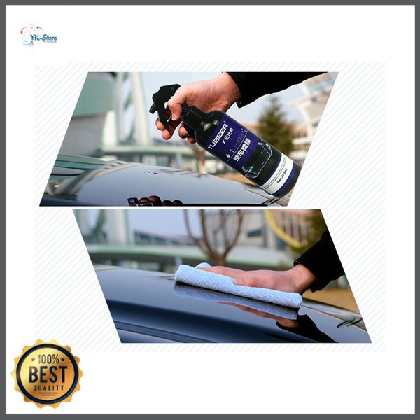 Grab Medan Spray Nano Coating Hydrophobic Car Paint Wax Protection 120ml TUBEER DF-99 - Black