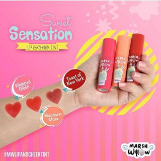 ❤ BELIA ❤ Marsh Willow Sweet Sensation Lip &amp; Cheek Tint BPOM | Marshwillow by Natasha Wilona