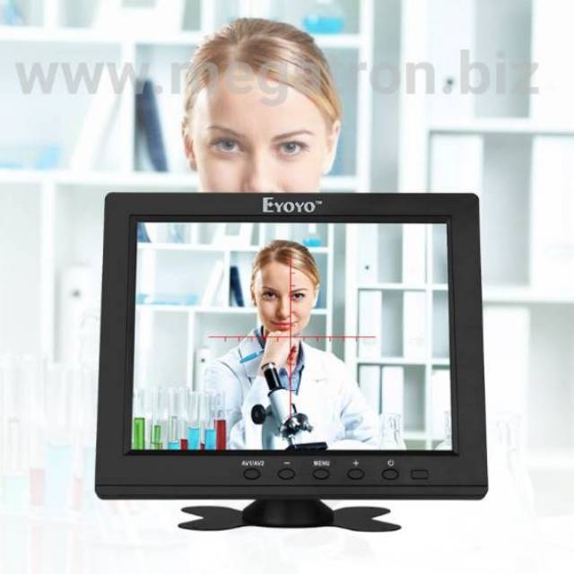 LCD Monitor 8 inch (input: HDMI/VGA/RCA/BNC)
