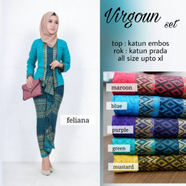 Virgoun set kebaya