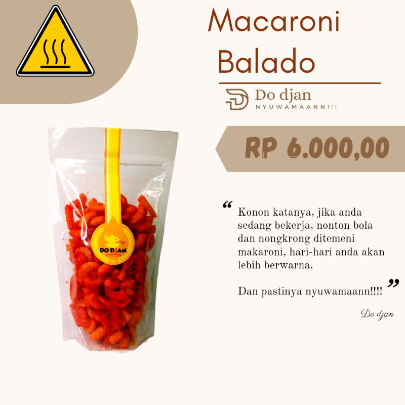 

Macaroni Balado Do djan