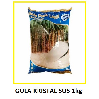 

Gula pasir putih 1kg kristal lokal SUS 1 kg murah untuk memasak