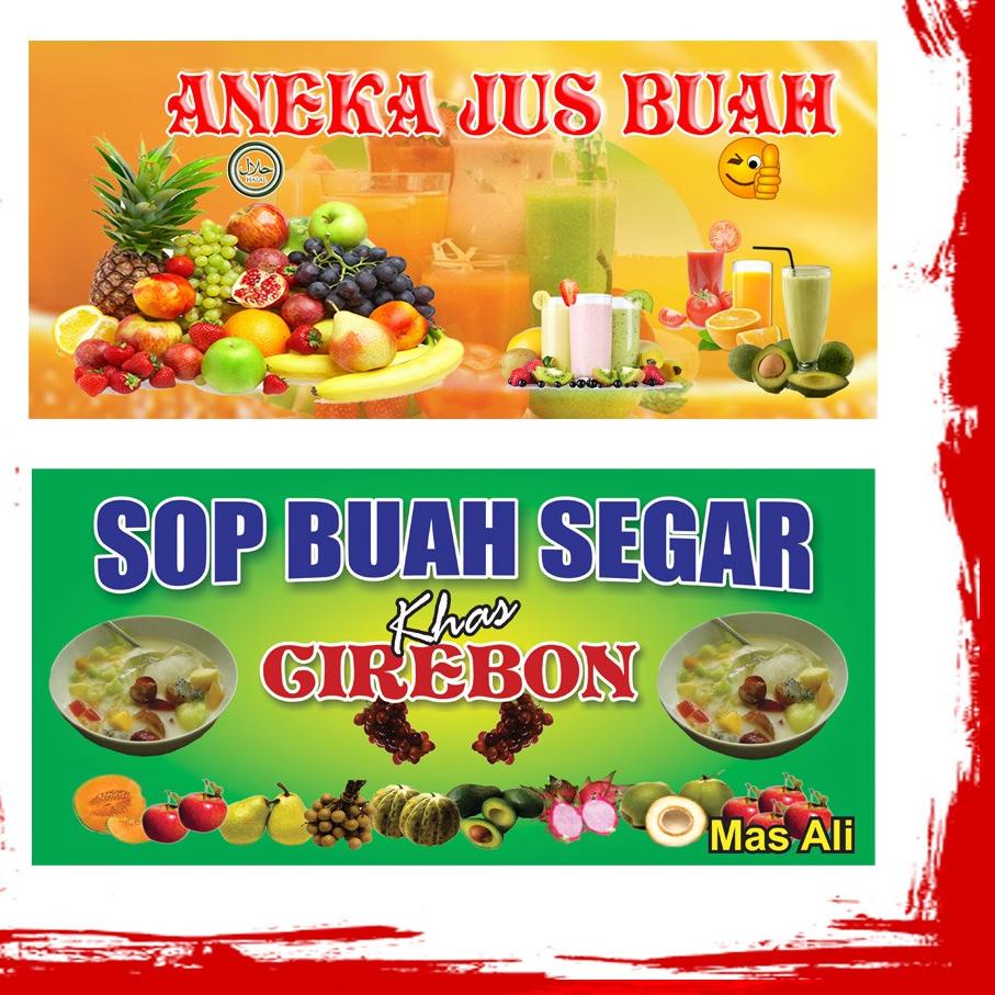 𝓜𝓤𝓡𝓐𝓗 CETAK BANNER BANER SPANDUK SEPANDUK MURAH UTK USAHA BISNIS JUALAN ANDA ES BUAH KOPI TEH FREE D
