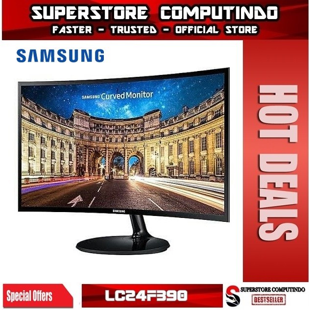 Monitor LED Samsung LC 24F390 C24F390 LC24F390F 24 1920x1080 HDMI VGA