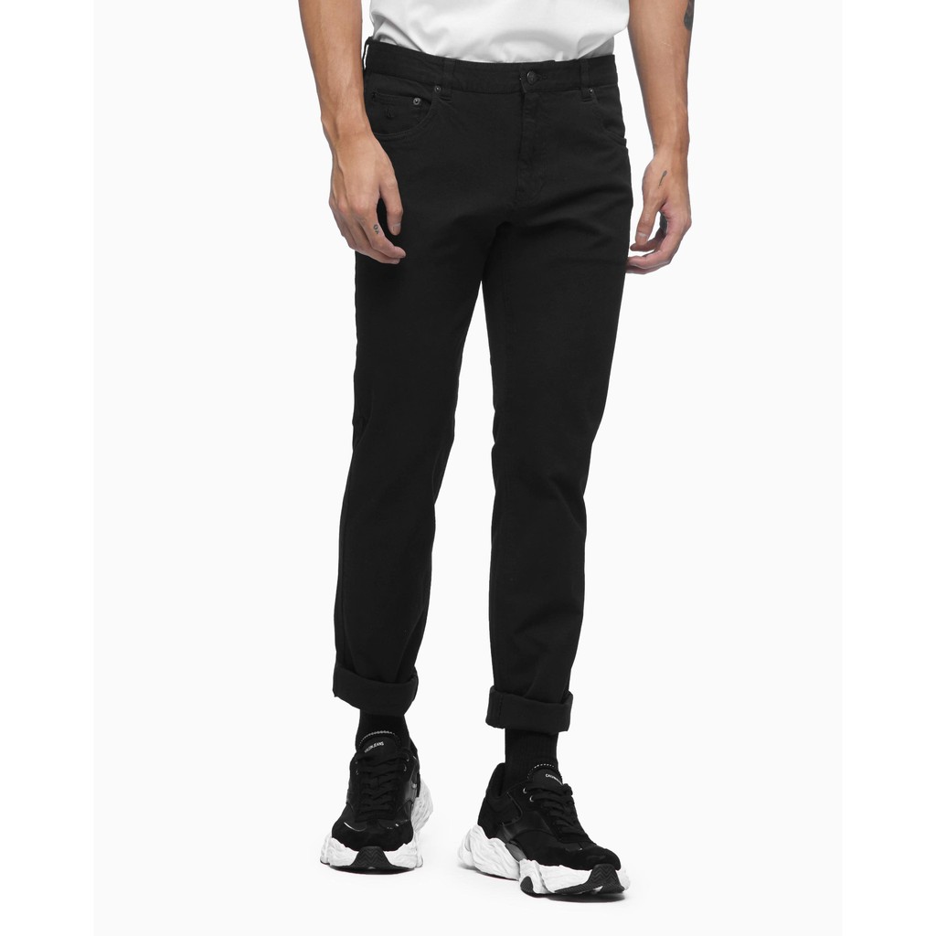 Calvin Klein - Jogger Pria - Premium Silk Blend Pants