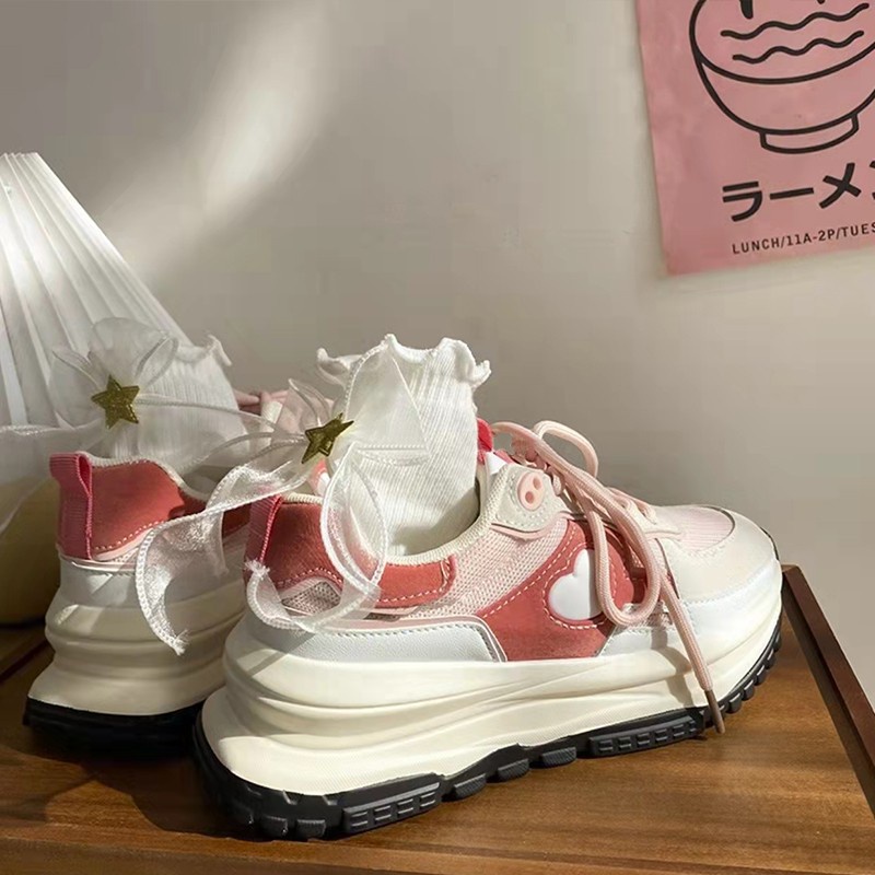 XJ-888 Sepatu sneakers wanita, sepatu wanita terbaru tahun ini