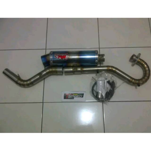 knalpot R9 klx mugello ori new