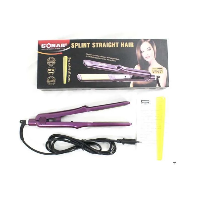 Original Catok Sonar SN-831 profesional Catok Rambut Temperatur Suhu