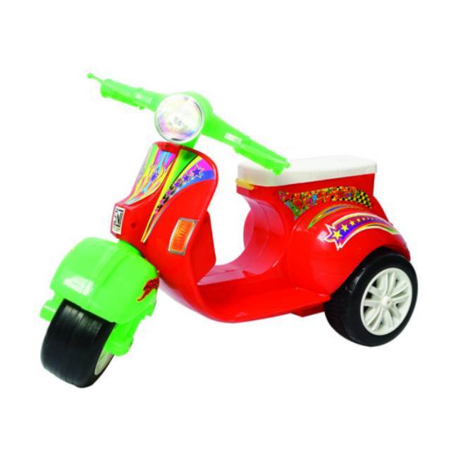 FLASH SALE Mainan Motor Vespa Mini VC Warna Random SNI FLASH SALE Mainan Motor Vespa Mini VC Warna Random SNI