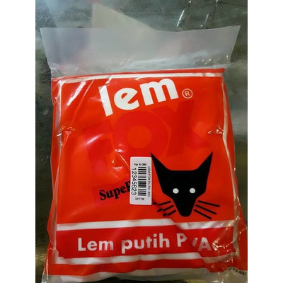 LEM FOX PUTIH 350 GRM BUNGKUS MERAH