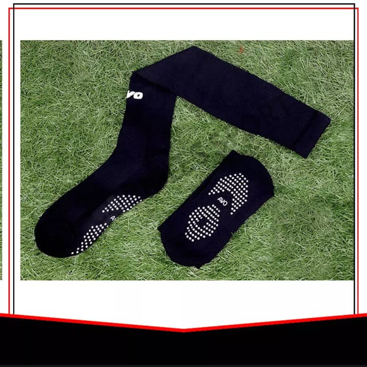 KAOS KAKI BOLA PANJANG / KAOS KAKI FUTSAL PANJANG / KAOS KAKI SEPAK BOLA PANJANG ANTISLIP AVO R8 ORI