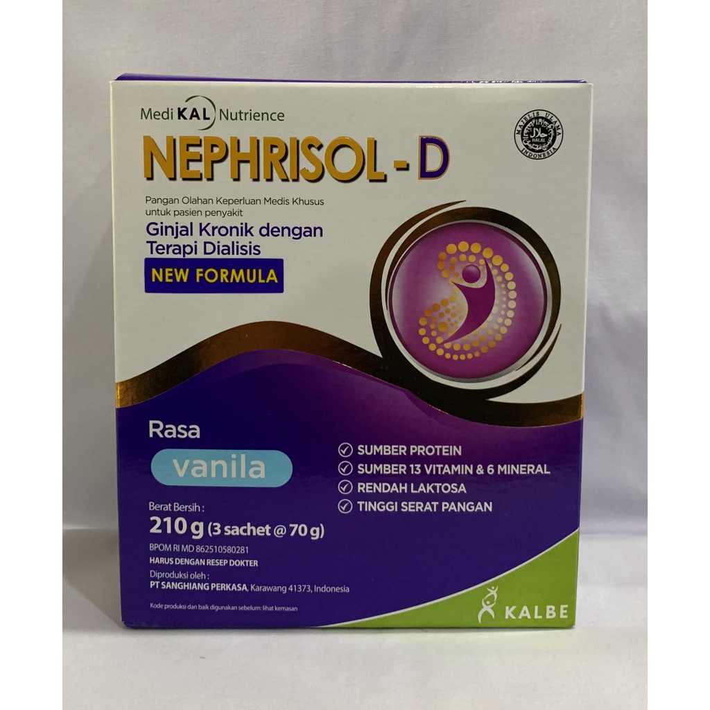 

Nephrisol-D Vanila, 210g