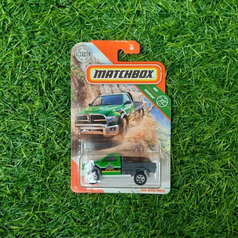 Diecast Matchbox Dodge RAM Work Truck
