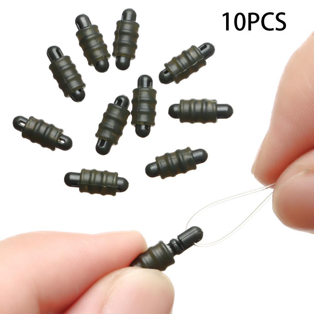 Top 10pcs Feeder Memancing Baru Langsung Shock Quick Change Beads Change Hook Length Terminal Bead