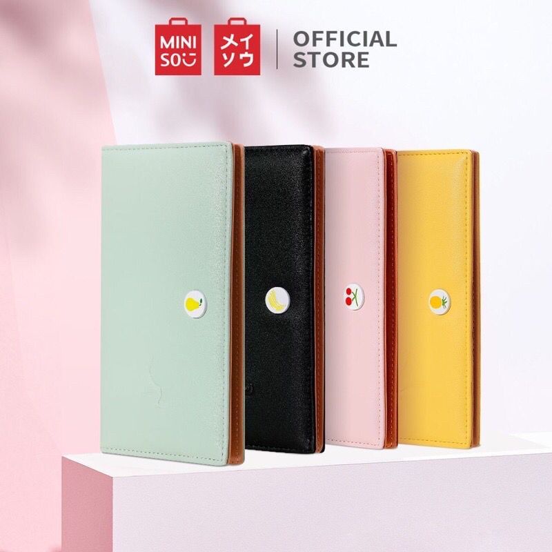 Miniso Dompet Wanita Lipat Fruit Series