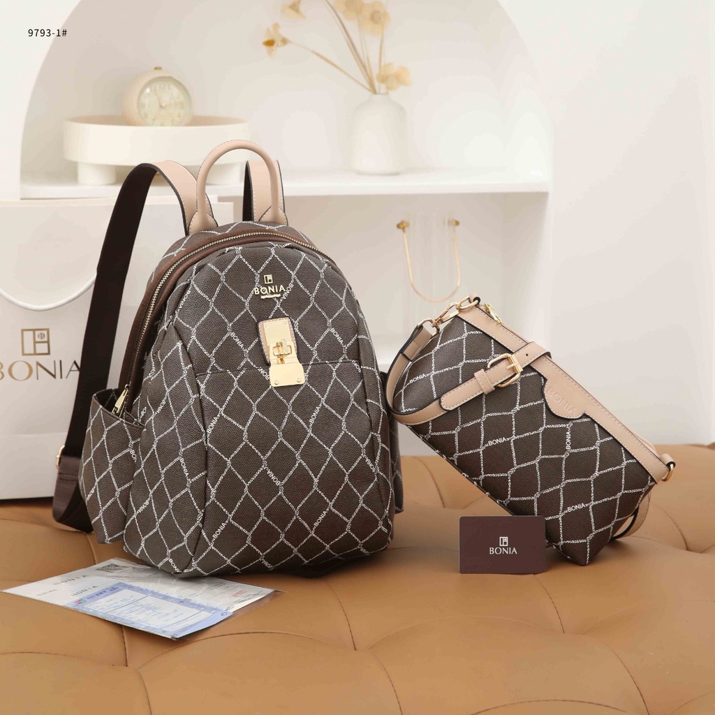 BO Backpack With Sling Bag 9793-1