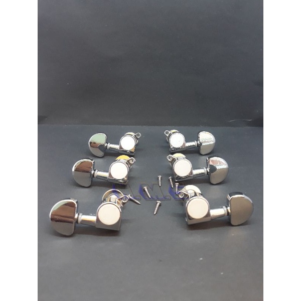 Grover Tuner Machine Driyer Gitar Akustik Tuning Peg Stainlles