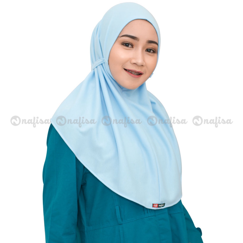 PROMO COD..Hijab AT HOME size M I Jilbab Non Pet I Kerudung Instan Nafisa