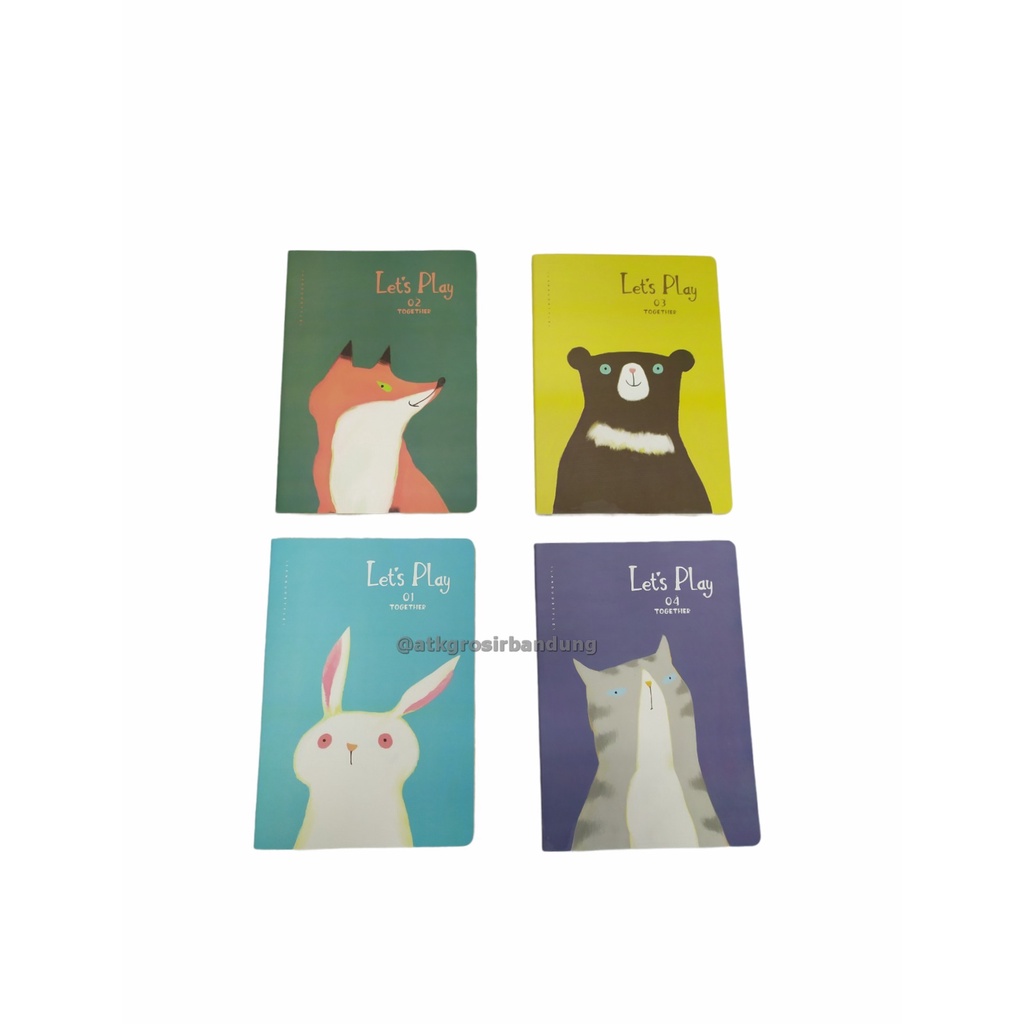 

Notebook Buku Tulis Impor Languo LG-20770 LET’S PLAY Ukuran Boxy B5 – Satuan