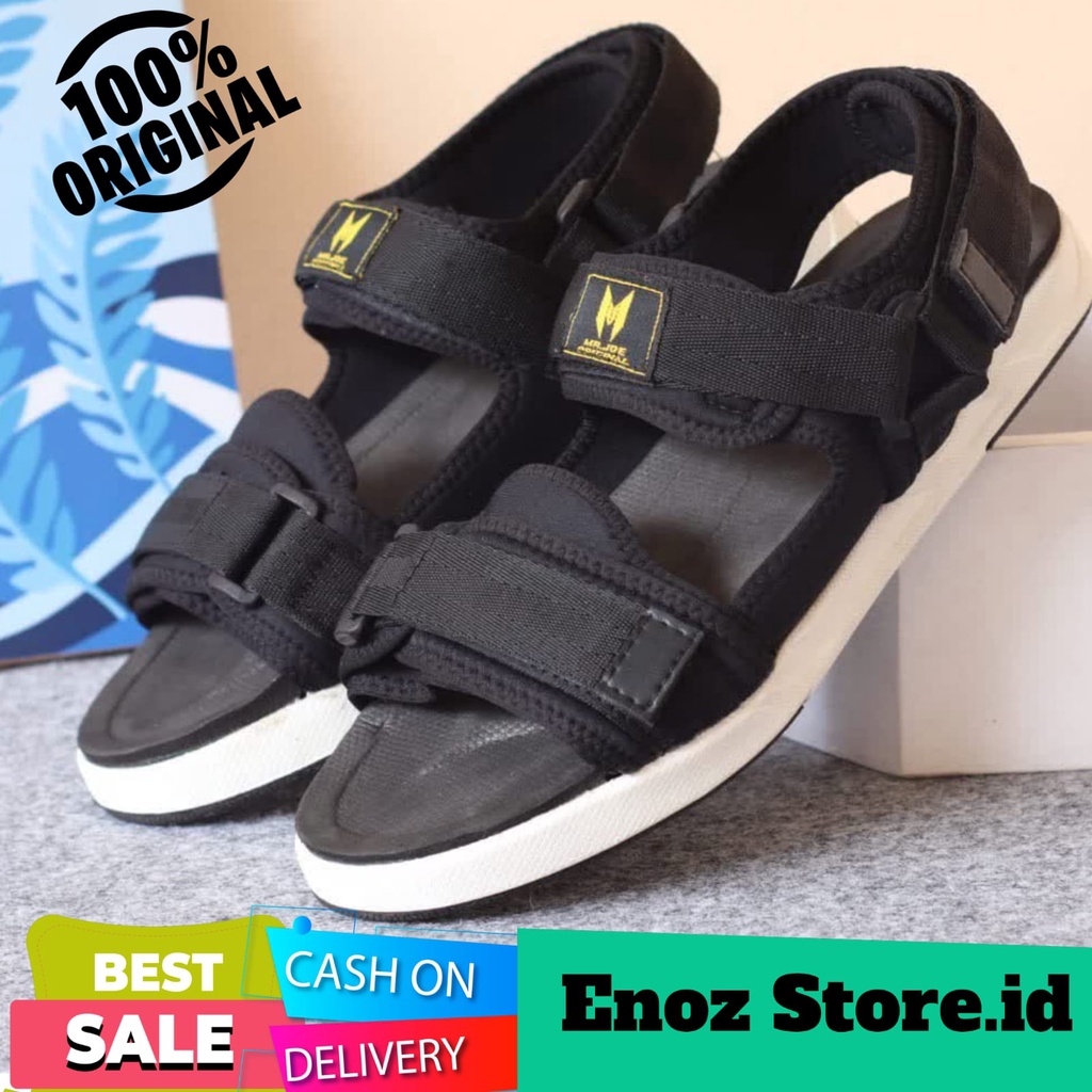 Enoz Tremoor Sandal Gunung Pria Casual Original Sendal Slop Cowo Keren Modis Ringan Aman Nyaman