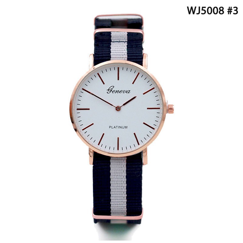 BATAM - GROSIR JAM TANGAN BATAM - WJ5008 - JAM TANGAN - JAM TANGAN FASHION KANVAS - BATAM MURAH