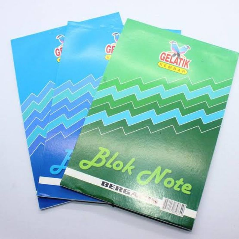 

Block Note Gelatik Bergaris Buku Kecil