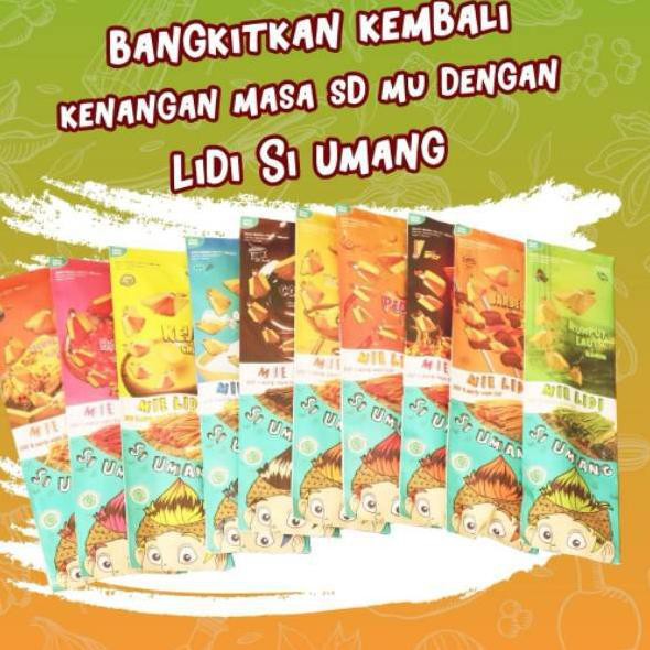 

L4R♟ LIDI SI UMANG / LIDI SIUMANG / MIE LIDI SIUMANG TREN MASA KINI