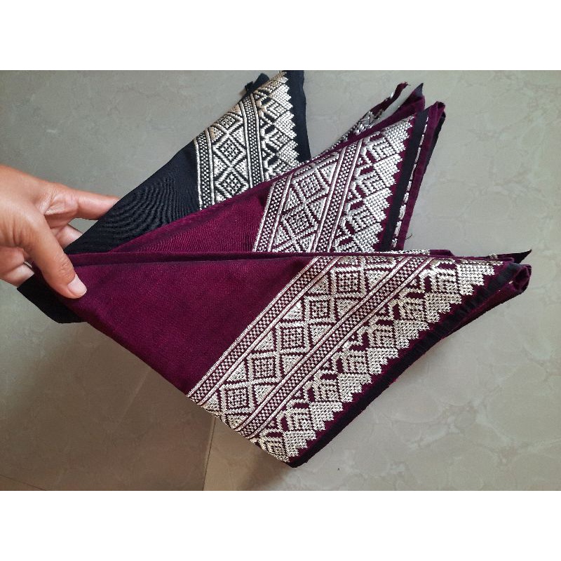 Kain Tenun Udeng Songket Sidemen Bali