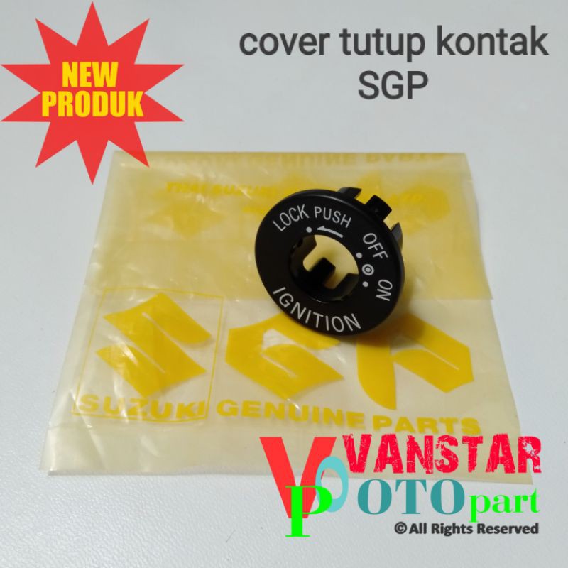 cover tutup kunci kontak satria 2 tak ORI SGP Thailand