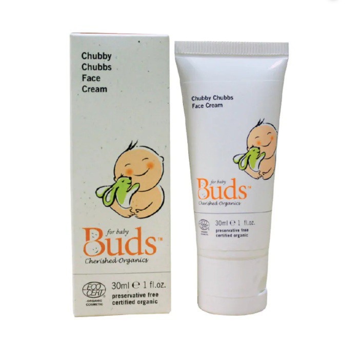 Buds Cherished Organics Chubby Chubbs Face Cream 30ml