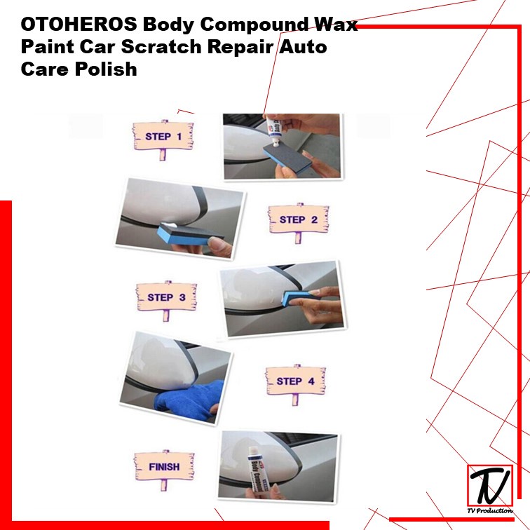 Body Compound / OTOHEROES Body Compound Wax Paint Car Scratch Repair Auto Care Polish
