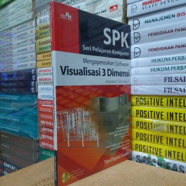 Buku SPK Seri Pelajaran Komputer MENGOPERASIKAN SOFTWARE VISUALISASI 3D AUTODESK 3ds Max 7 plus CD