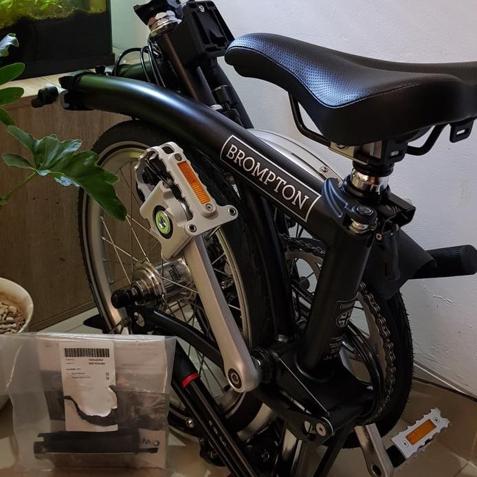 Sepeda Lipat Brompton M6L Basic Black 2020