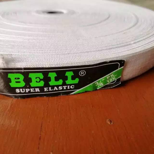 Karet Elastik / Elastis Bell 2cm per Roll