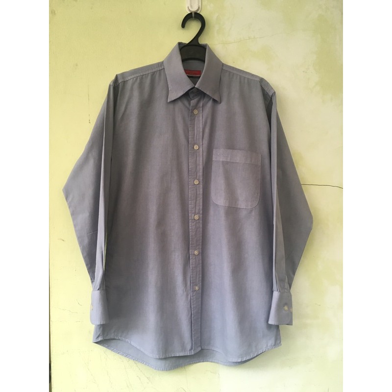 Kemeja Lengan Panjang Pierre Cardin Preloved (not zara unqilo h&m fred perry ben sherman lacoste)