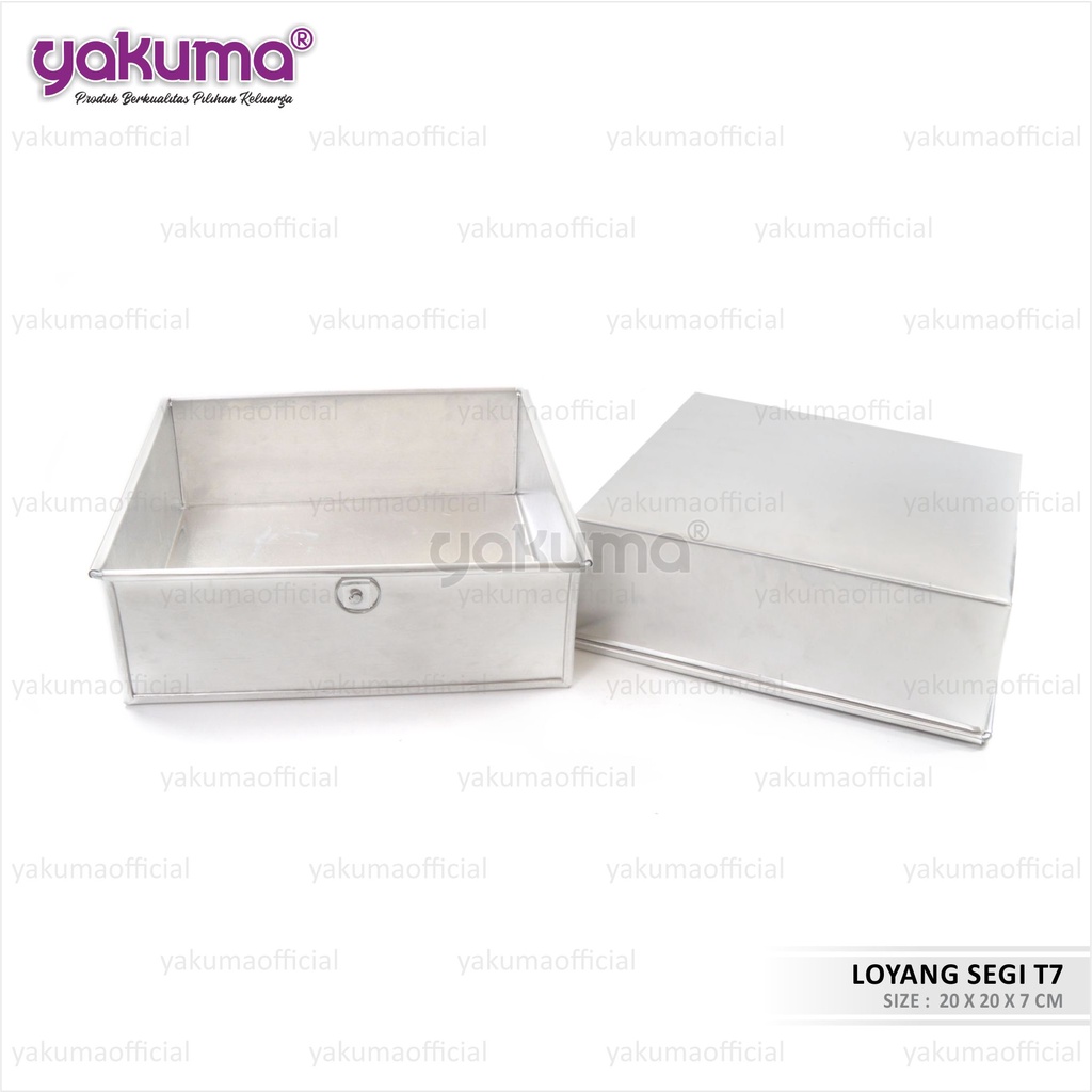 LOYANG SEGI / KOTAK 20 x 20 x 7 CM